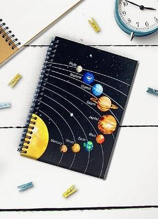 Блокнот sketchbook (прямокут.) планети
