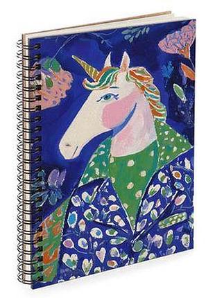 Блокнот sketchbook (прямокут.) єдиноріг в костюмі