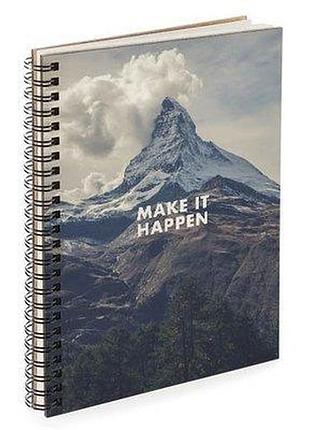 Блокнот sketchbook (прямокут.) make it happen