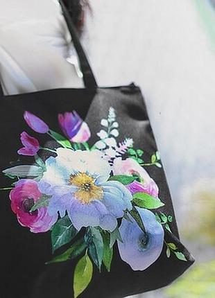 Сумка жіноча тканинна tenderness flowers