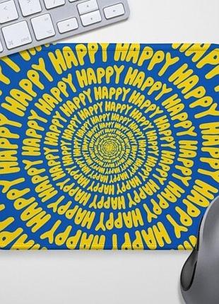 Килимок для миші соняшник happy