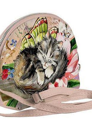 Маленька жіноча сумочка coquette спляче кошеня