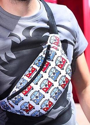 Сумка бананка bumbag volkswagen