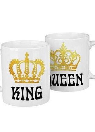 Парні чашки king, queen