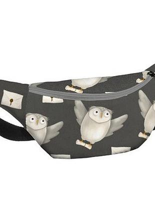 Сумка бананка bumbag совенята