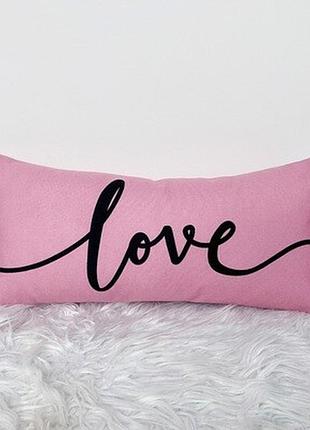 Подушка для дивану 50х24 см love