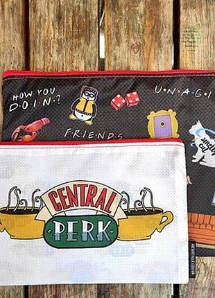Комплект косметичок double (2 шт) central perk friends