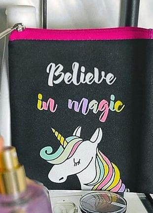 Косметичка квадратна basic believe in magic