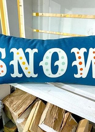Подушка для дивану 50х24 см snow