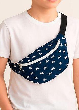 Сумка бананка bumbag пташки