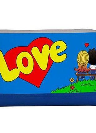 Косметичка дорожня жіноча lovely love синя