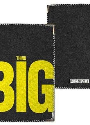 Обкладинка на паспорт think big