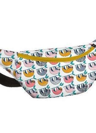Сумка бананка bumbag лінивці