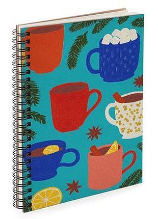 Блокнот sketchbook (прямокут.) зимові напої