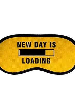 Маска для сну new day is loading
