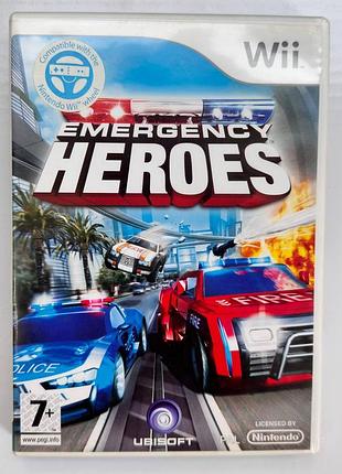 Emergency heroes, б/у, английская версия - диск для nintendo wii
