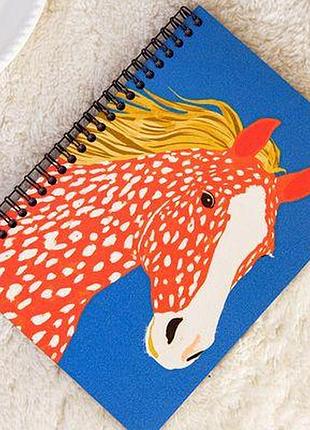 Блокнот sketchbook (прямокут.) плямистий кінь