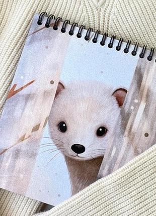 Блокнот sketchbook (квадрат) ласка