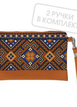 Клатч через плече український орнамент