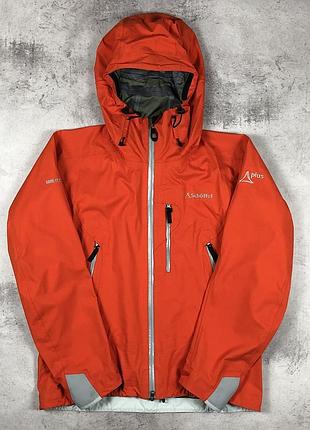Вінтажна мембранна куртка schoffel gore-tex xcr помаранчевого кольору gorpcore