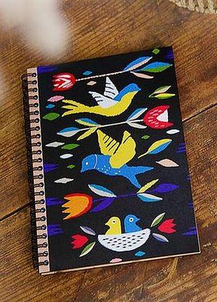 Блокнот sketchbook (прямокут.) птаха незалежності
