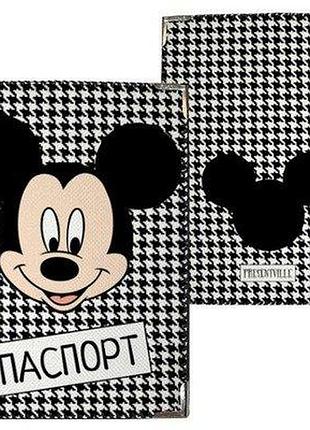 Обкладинка на паспорт міккі маус