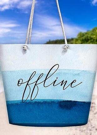 Пляжна сумка malibu offline