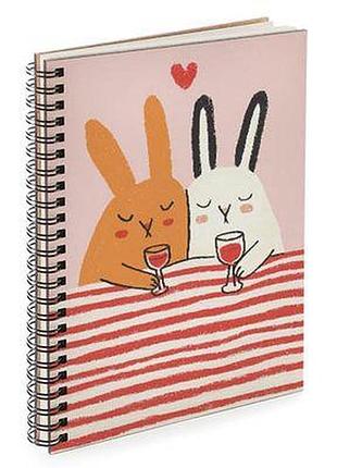 Блокнот sketchbook (прямокут.) романтика під ковдрою