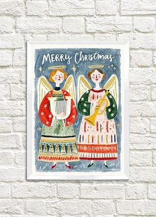 Постер у рамці a5 merry christmas
