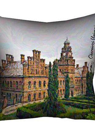 Подушка з принтом 40х40 см chernivtsi