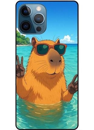 Силиконовый чехол капибара capybara для xiaomi samsung motorola nokia iphone zte vivo oppo realme капибары 14