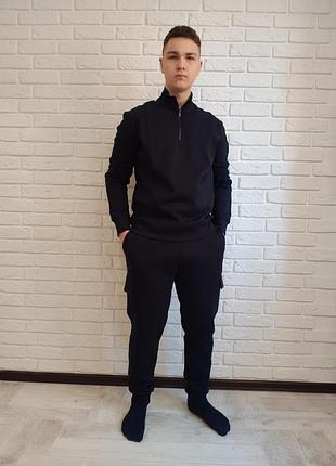 Кофта спортивная мужская john frank jfzhststu01 n xl