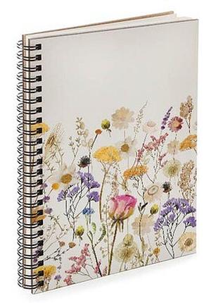 Блокнот sketchbook (прямокут.) польові квіти