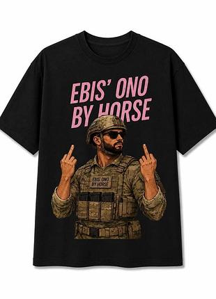 Футболка чорна ebis ono