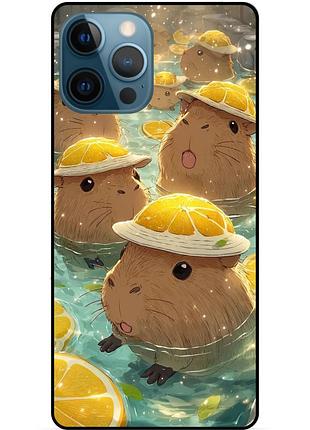 Силіконовий чохол капібара capybara для xiaomi samsung motorola nokia iphone zte vivo oppo realme капібари 39