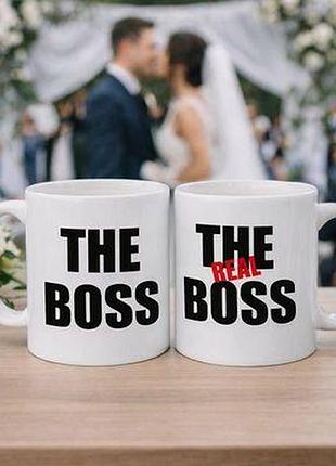 Парні чашки the real boss