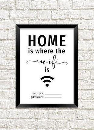 Постер у рамці a3 wi-fi