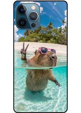 Силіконовий чохол капібара capybara для xiaomi samsung motorola nokia iphone zte vivo oppo realme капібари 22