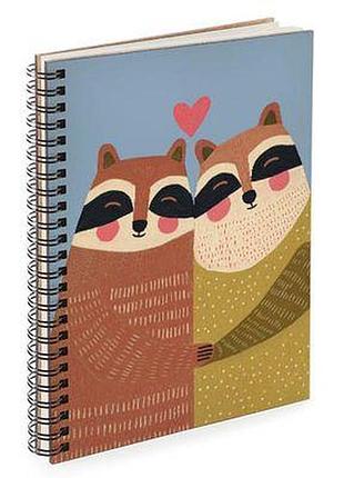Блокнот sketchbook (прямокут.) єноти. кохання