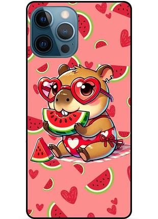 Силиконовый чехол капибара capybara для xiaomi samsung motorola nokia iphone zte vivo oppo realme капибары 07