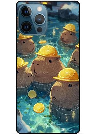 Силиконовый чехол капибара capybara для xiaomi samsung motorola nokia iphone zte vivo oppo realme капибары 40