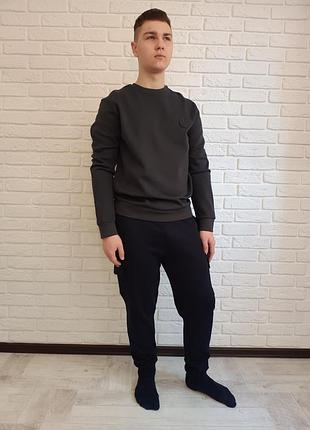 Кофта спортивная мужская john frank jfststu01 g xxl
