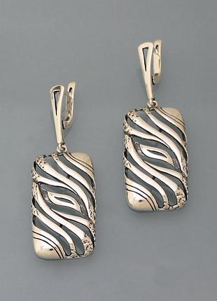 Серьги из серебра 925 пробы 2725