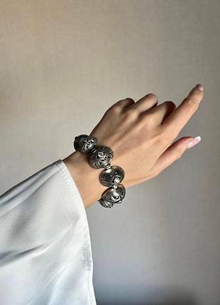 Браслет из серебра с кубическим цирконом хартов 4236