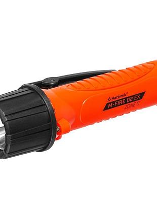 Фонарь пожежний mactronic m-fire 02 hl 290 лм ipx7 для рятувальних робіт червоний