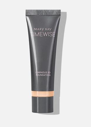 Mary kay сяюча тональна основа timewise® 3d бежевий т 180/beige w 180 (свіжий / сяючий) 30мл