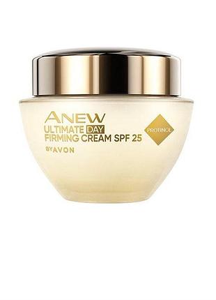 Avon anew денний зміцнювальний крем для обличчя avon anew 45+ з технологією protinol та spf 25, 50 мл