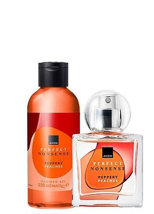 Avon набір peppery peaches