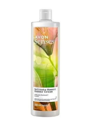 Avon senses moisturising heaven harmony гель для душу конвалія яблуко 500мл