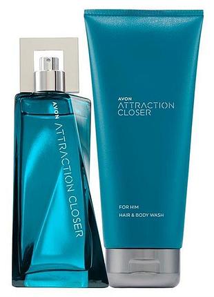 Avon attraction for him набір attraction closer для нього